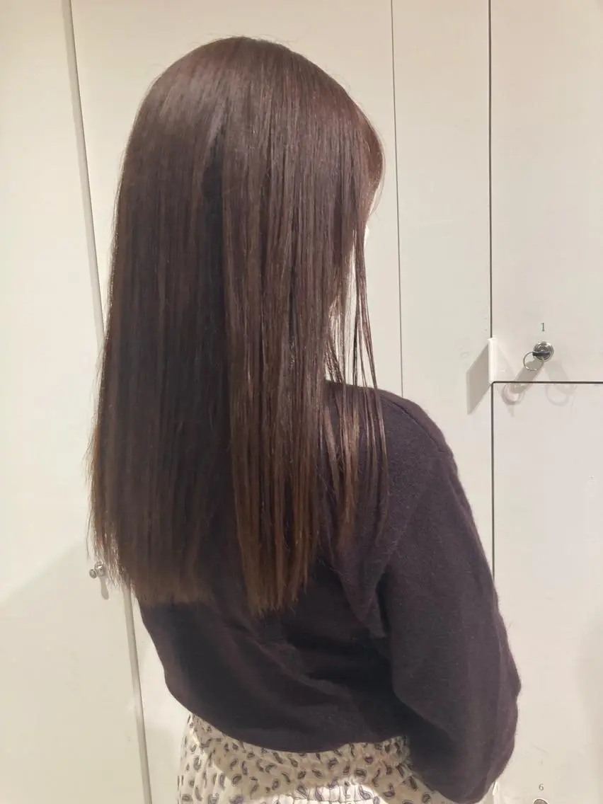 ロング カラー ベージュカラー ブリーチ ブリーチなしカラー ピンクカラー ピンクベージュ 透明感カラー🫧 nanohaのヘアスタイル
