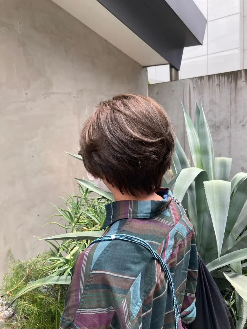 ショート 寺田 ゆりのヘアスタイル