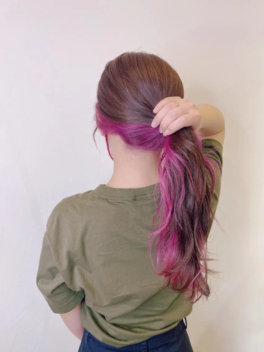 ロング 卒業式のヘアスタイル ヘアカラー トリートメント エクステ ヘッドスパ ヘアセット プルエク/clana ♡marinのヘアスタイル