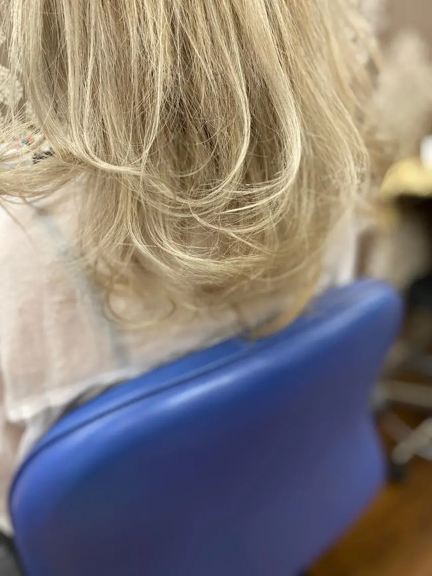 カラー ブリーチ masa ディレクターのヘアスタイル