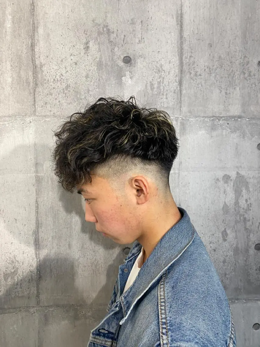 ショート カット パーマ Maison 寺尾拓朗のヘアスタイル