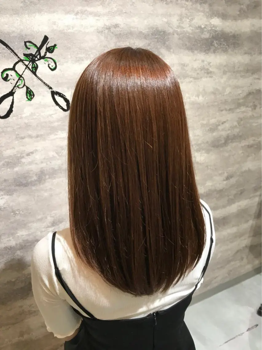 ミディアム カラー ベージュカラー ブラウンカラー カット ヘッドスパ Blanco Color&Careのヘアスタイル