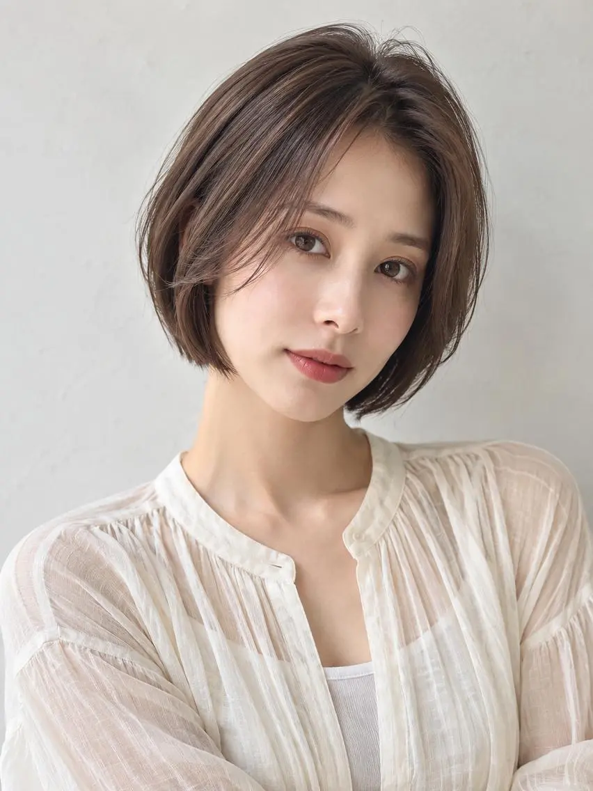 ミディアム カラー ブリーチ ケアブリーチ 透明感カラー ダブルカラー イヤリングカラー カット ヘアカラー トリートメント ヘッドスパ "オトナ髪”/ LAKA TOCCAのヘアスタイル
