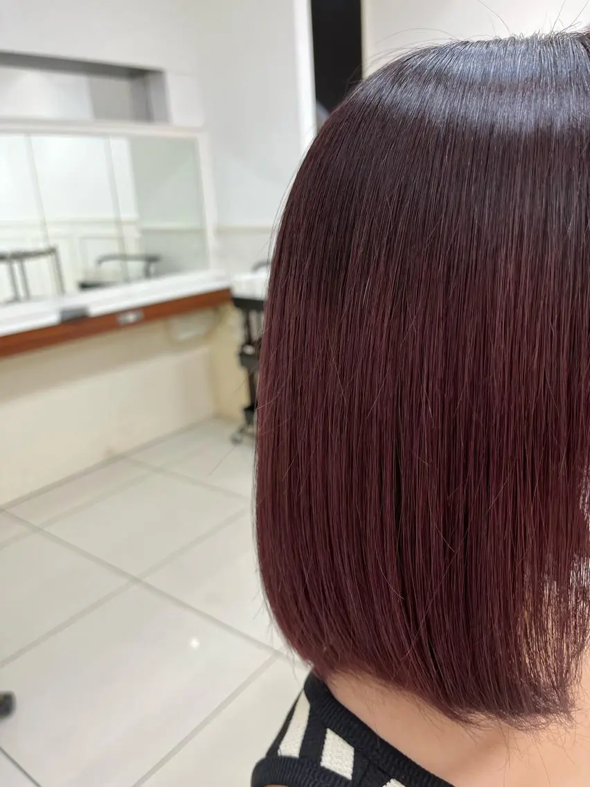 ミディアム 暖色🎀ゆるふわ☁️ MOERI 🍒のヘアスタイル