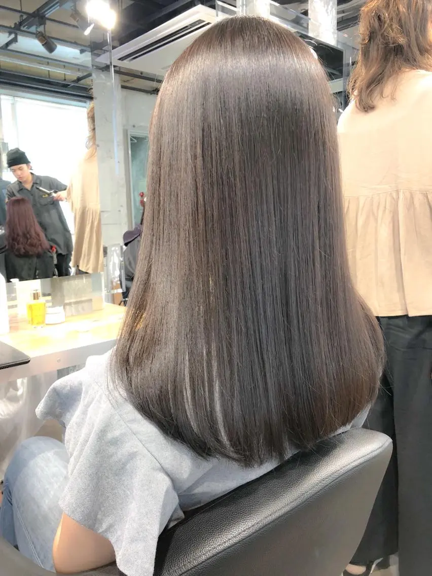 ロング カラー メンズ kenta GATTACAのヘアスタイル