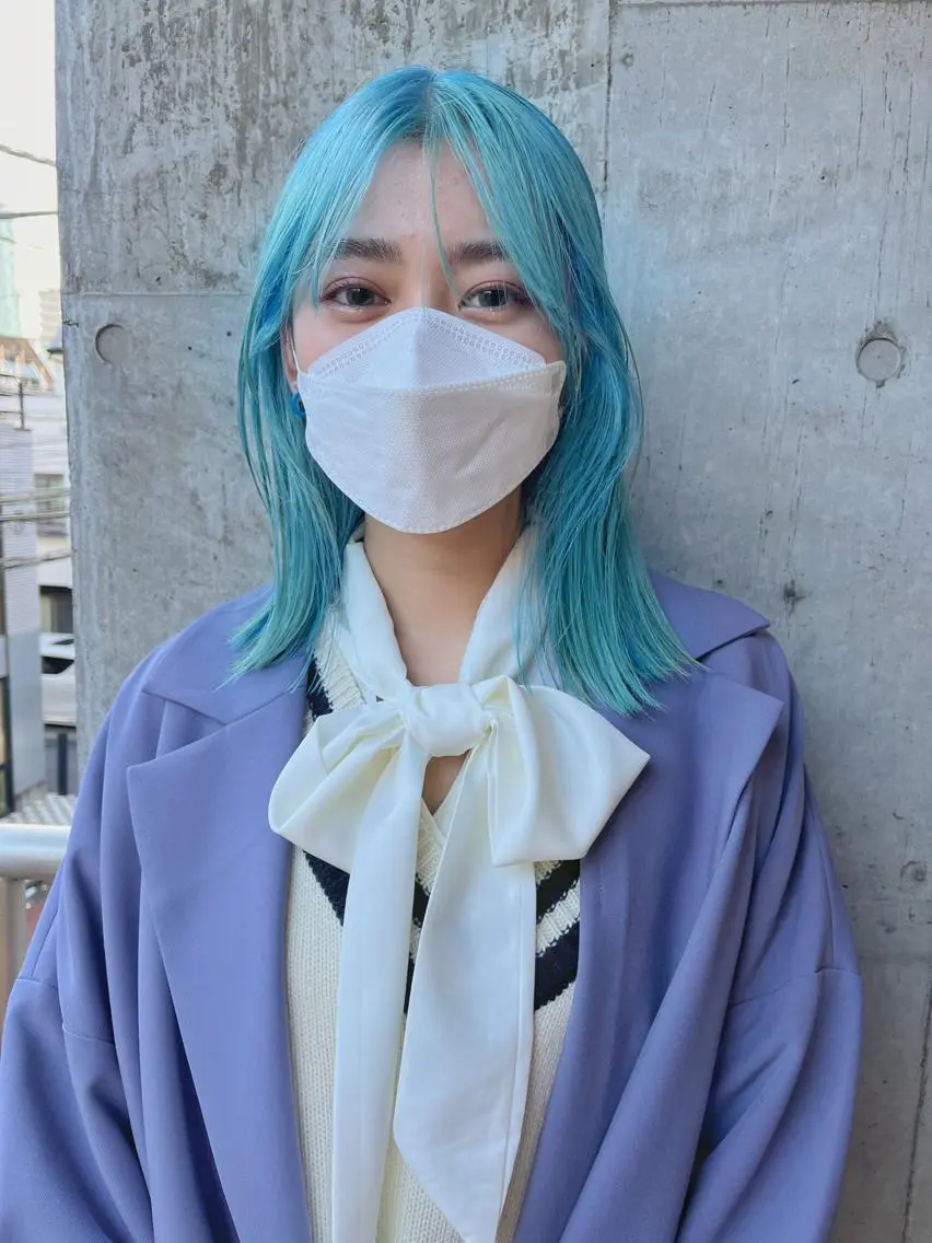 ミディアム ミディアムレイヤー アッシュ ミルクティーブラウン ピンクブラウン レイヤーカット カット ヘアカラー ハイトーンNo.1✨ パーマ✨イマイタツヤのヘアスタイル