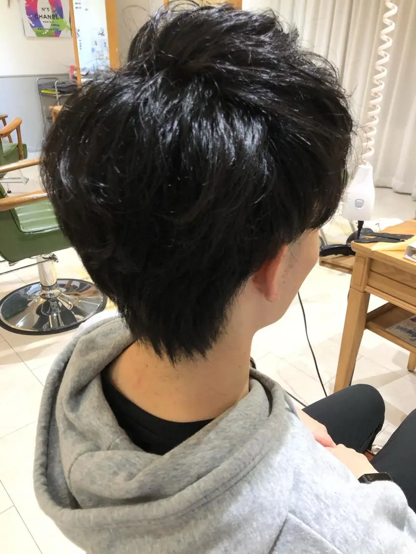 パーマ メンズ マッシュ メンズパーマ 過去一の柔髪ヘア 🌿einshairのヘアスタイル