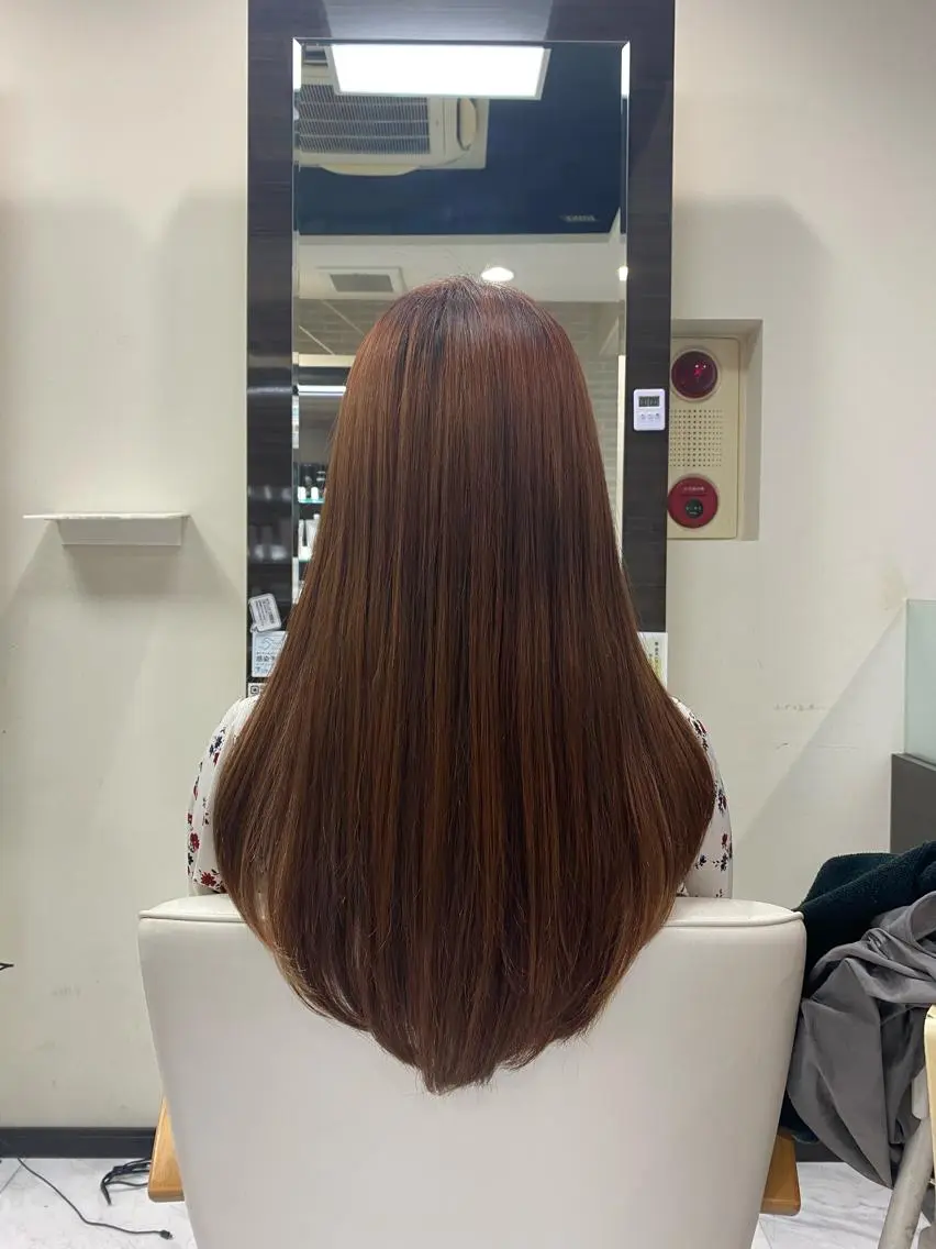 ロング レイヤーカット シャギー 目黒 碧人のヘアスタイル