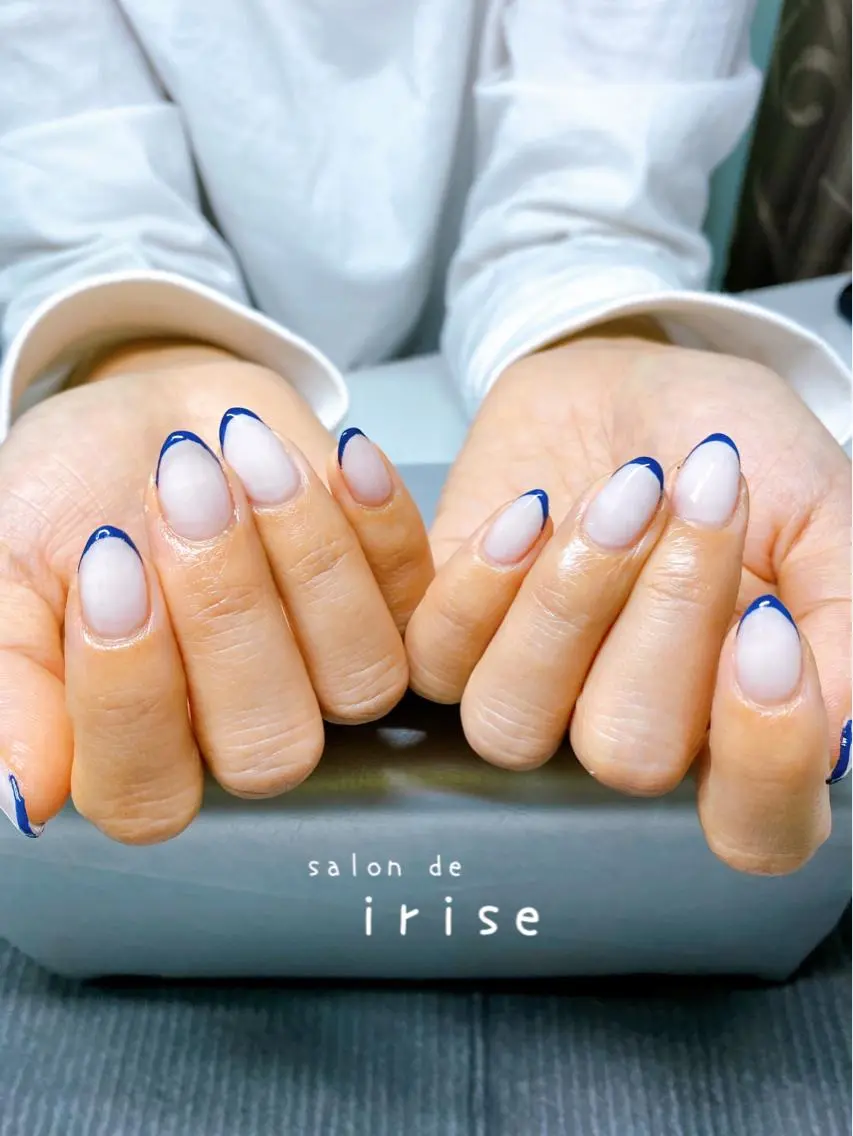 ネイル 持ち込み シンプルネイル salon de iriseのマツエク・マツパデザイン