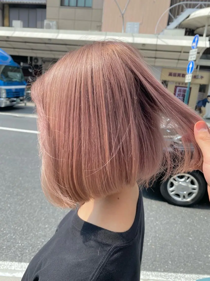ショート ヘアカラー ブリーチ特化美容室 ☆selene☆のヘアスタイル