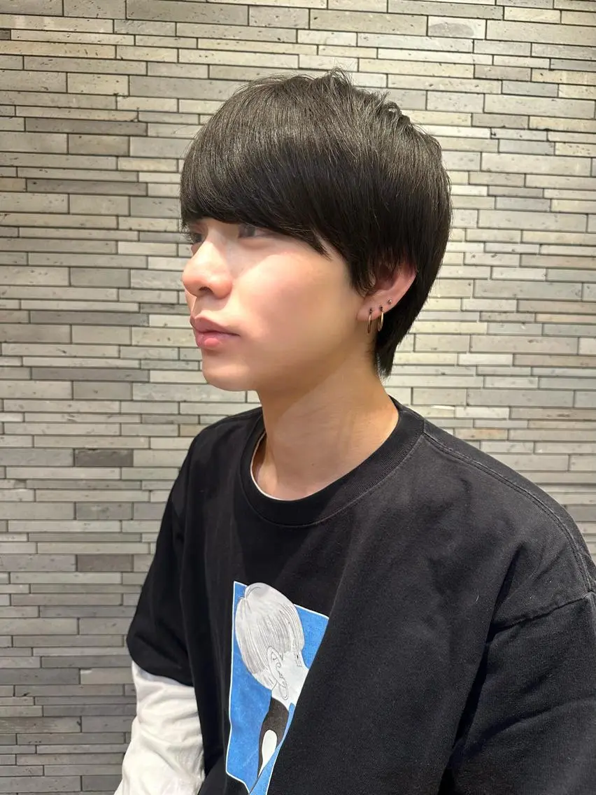 メンズ マッシュ 武藤 虎太朗のヘアスタイル