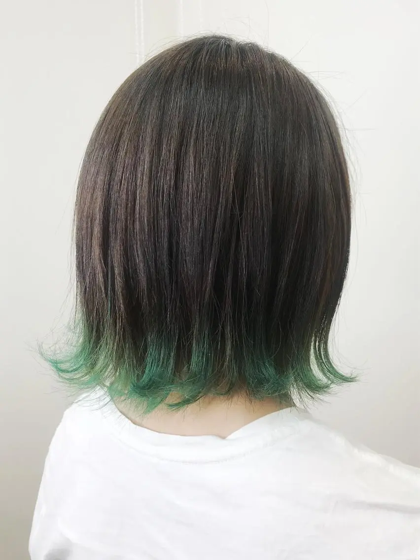 ショート カラー カット ヘアカラー 湯浅 了一のヘアスタイル