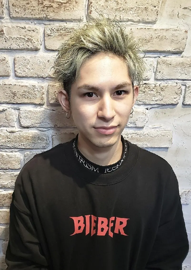 メンズ カット ヘアカラー Babylone hair&makeのヘアスタイル