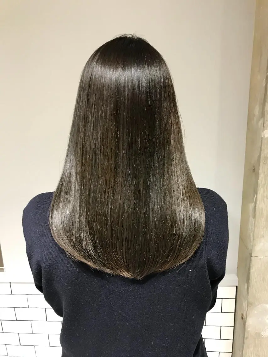 ロング カラー 透明感カラー Ｋ Ｋのヘアスタイル