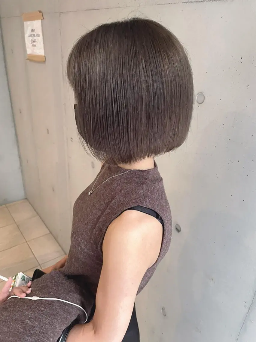 ショート カラー カット ヘアカラー トリートメント 仲山 和希のヘアスタイル
