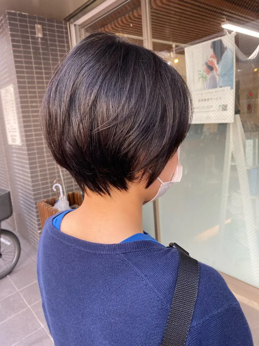 ショート カラー カット トリートメント ショートカット パーマ石井のヘアスタイル