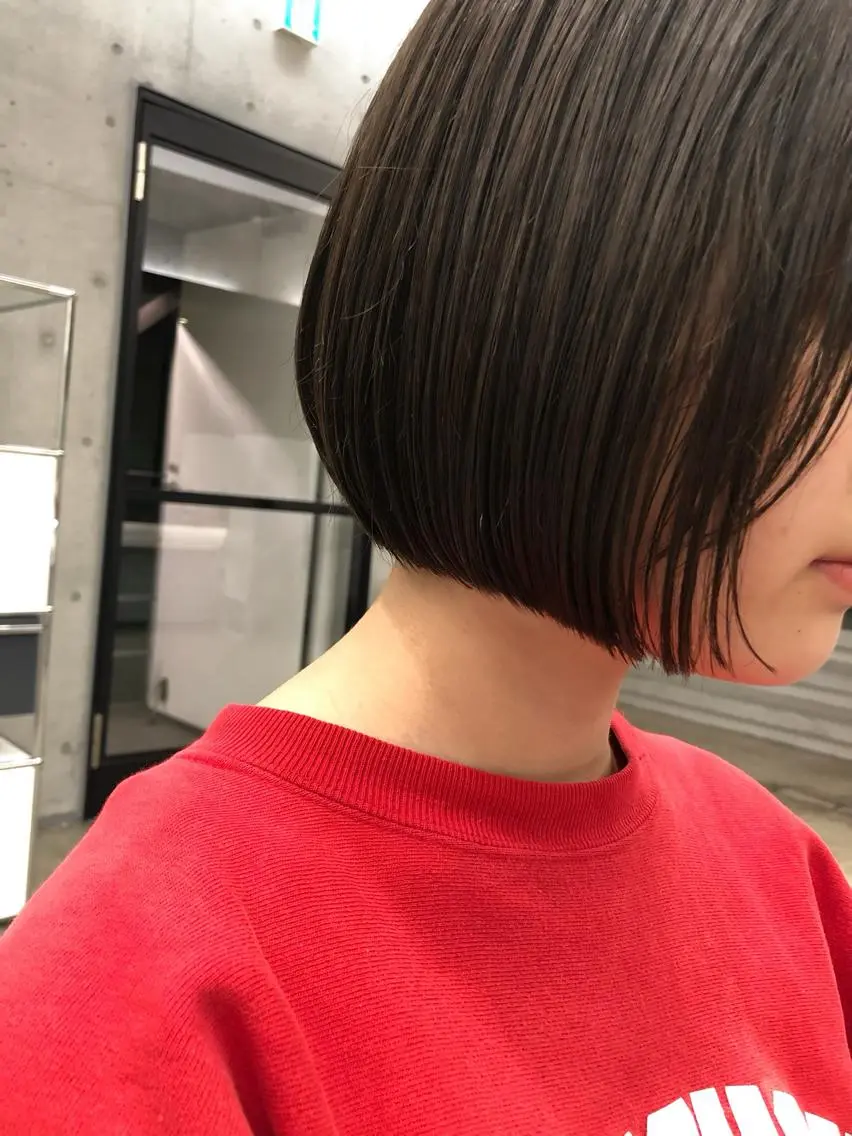 ミディアム カラー 半個室サロン／韓国 ヘア‎Amiのヘアスタイル