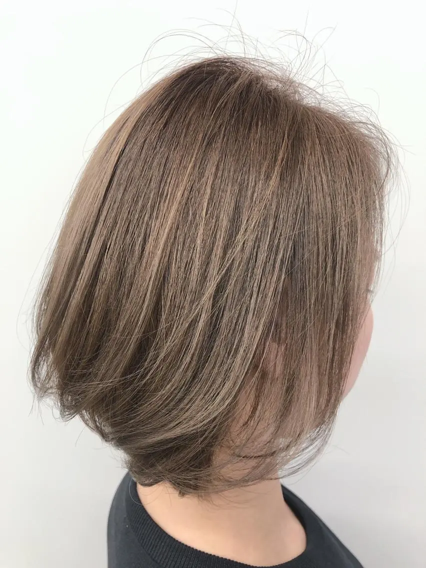 ショート カラー イルミナカラー ボブ 代表 YUKI ☆のヘアスタイル