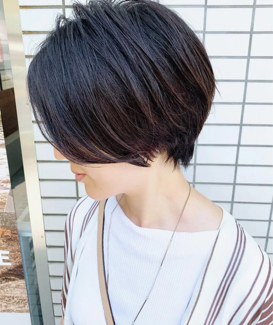 ショート 大人女性ショート専門 tomodaのヘアスタイル