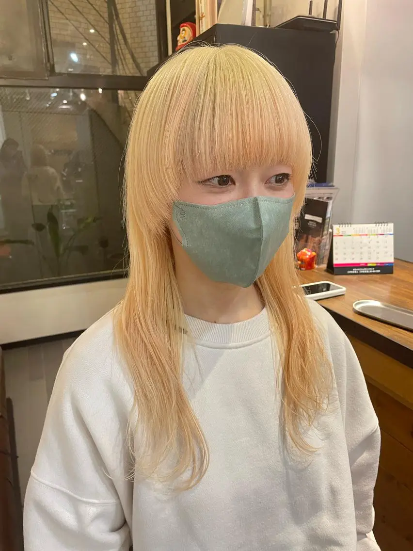 ロング ウルフカット カット やまぎし ひろきのヘアスタイル