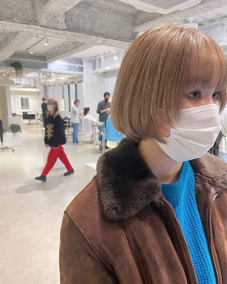 ショート ヘアカラー 似合わせcut 🔥yutakaのヘアスタイル