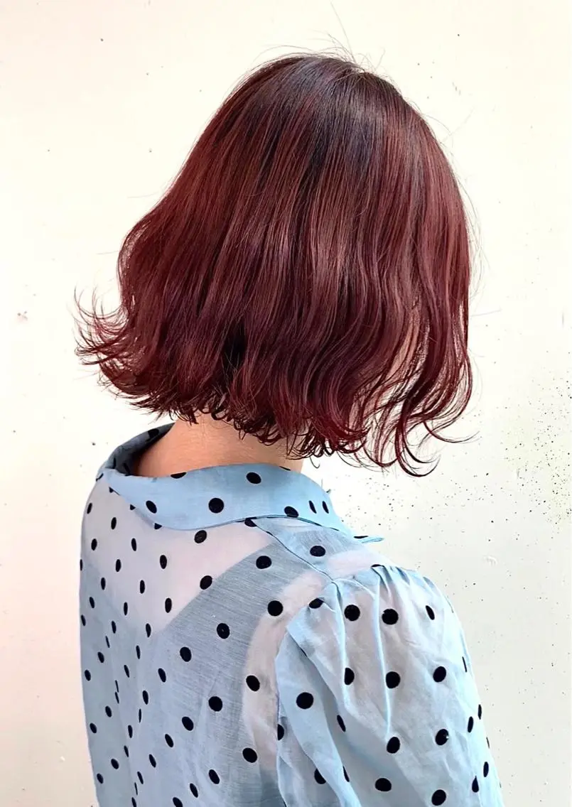 ミディアム カラー ヘアアレンジ マツオカ マコのヘアスタイル