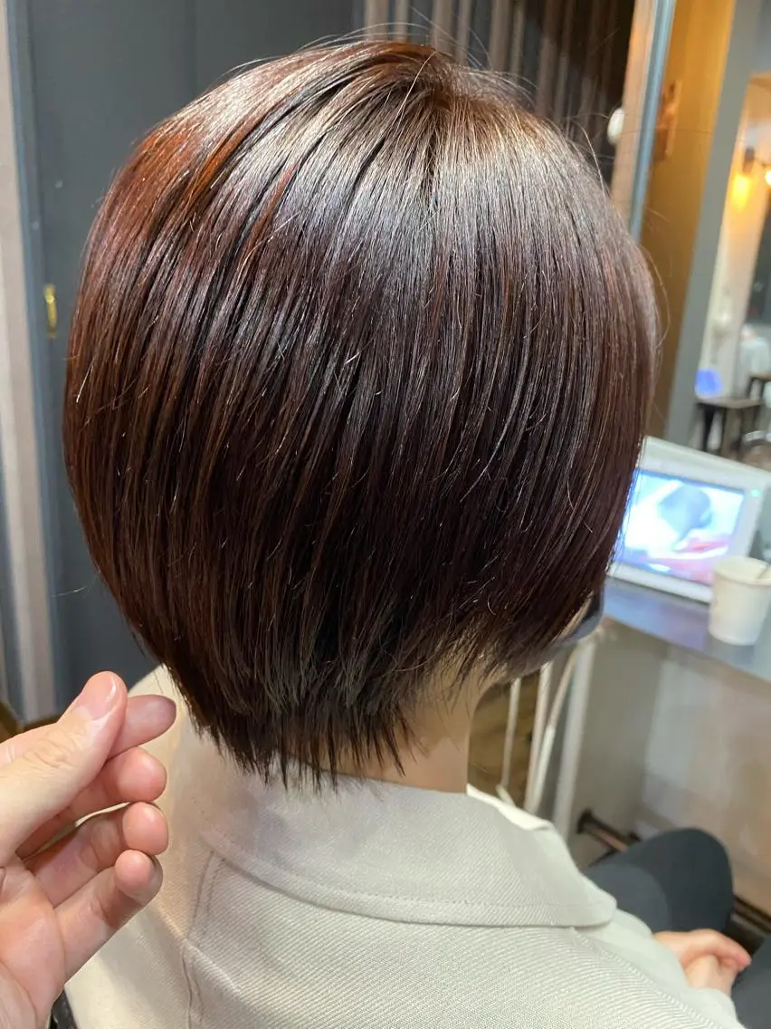 ショート カラー ヘアアレンジ 学生 ショートヘア ✨前田 優・2拠点✨ ✨恵比寿・札幌店✨のヘアスタイル