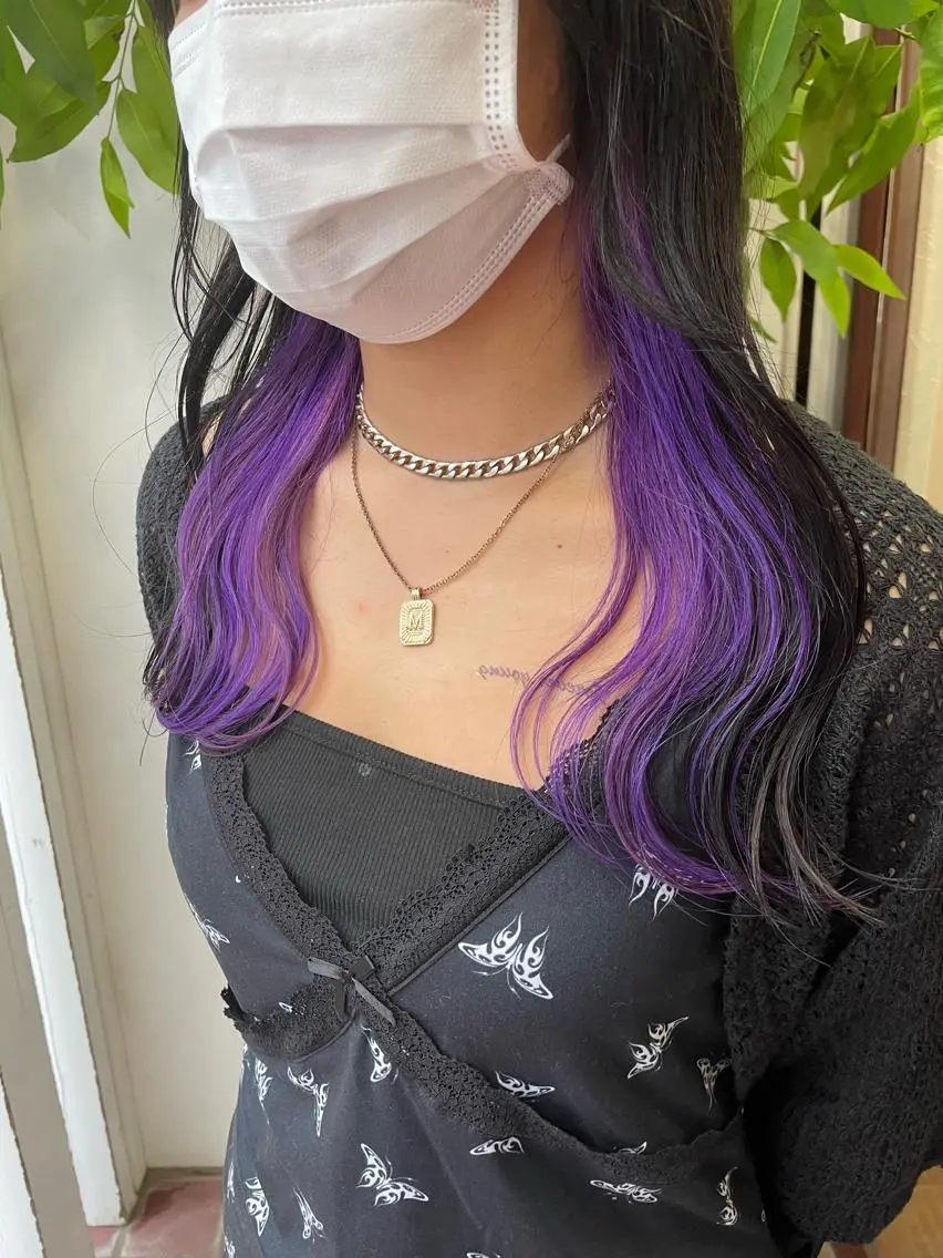 ロング カラー カット ヘアカラー トリートメント ヘッドスパ 【店長】インナー指名 No.1戸塚優思のヘアスタイル