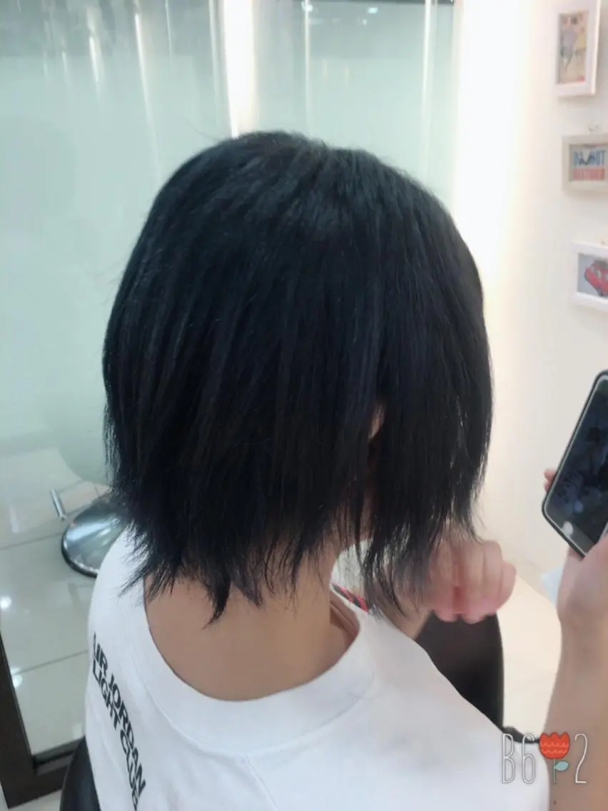 ショート アッシュ 🤍2nd🤍田所 美希のヘアスタイル