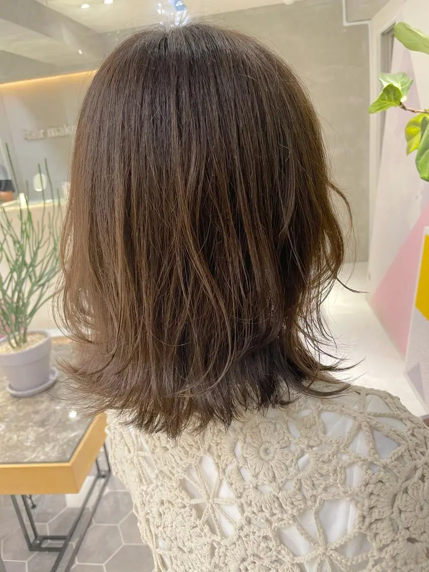 ミディアム カット ヘアカラー トリートメント 🦕小林 大地🦕のヘアスタイル