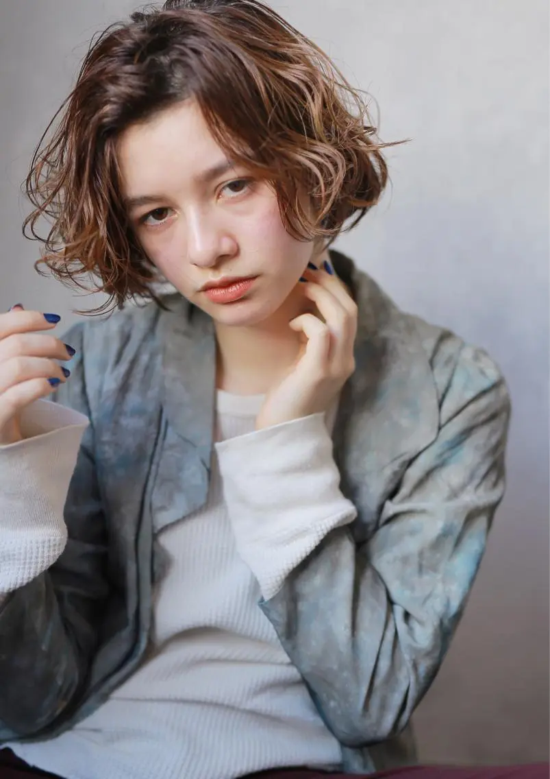 パーマ カット パーマ トリートメント 坂本 裕介のヘアスタイル