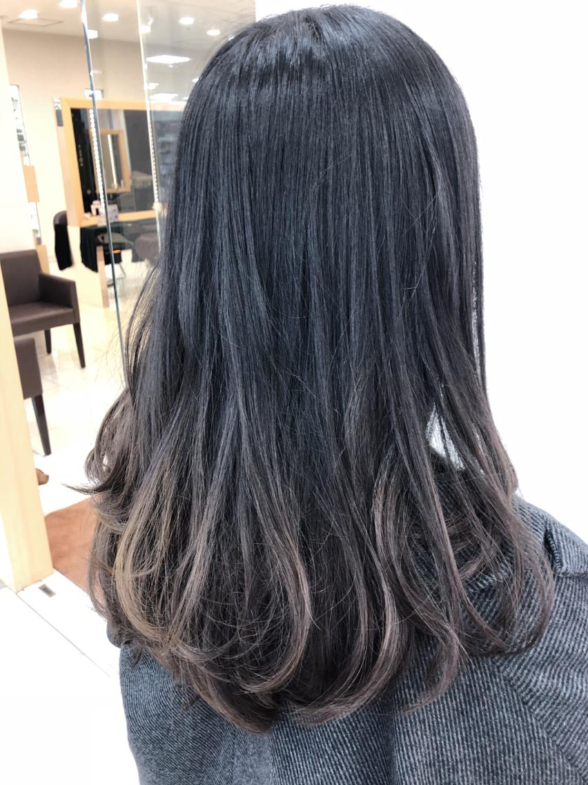 ロング 植田 敬太のヘアスタイル