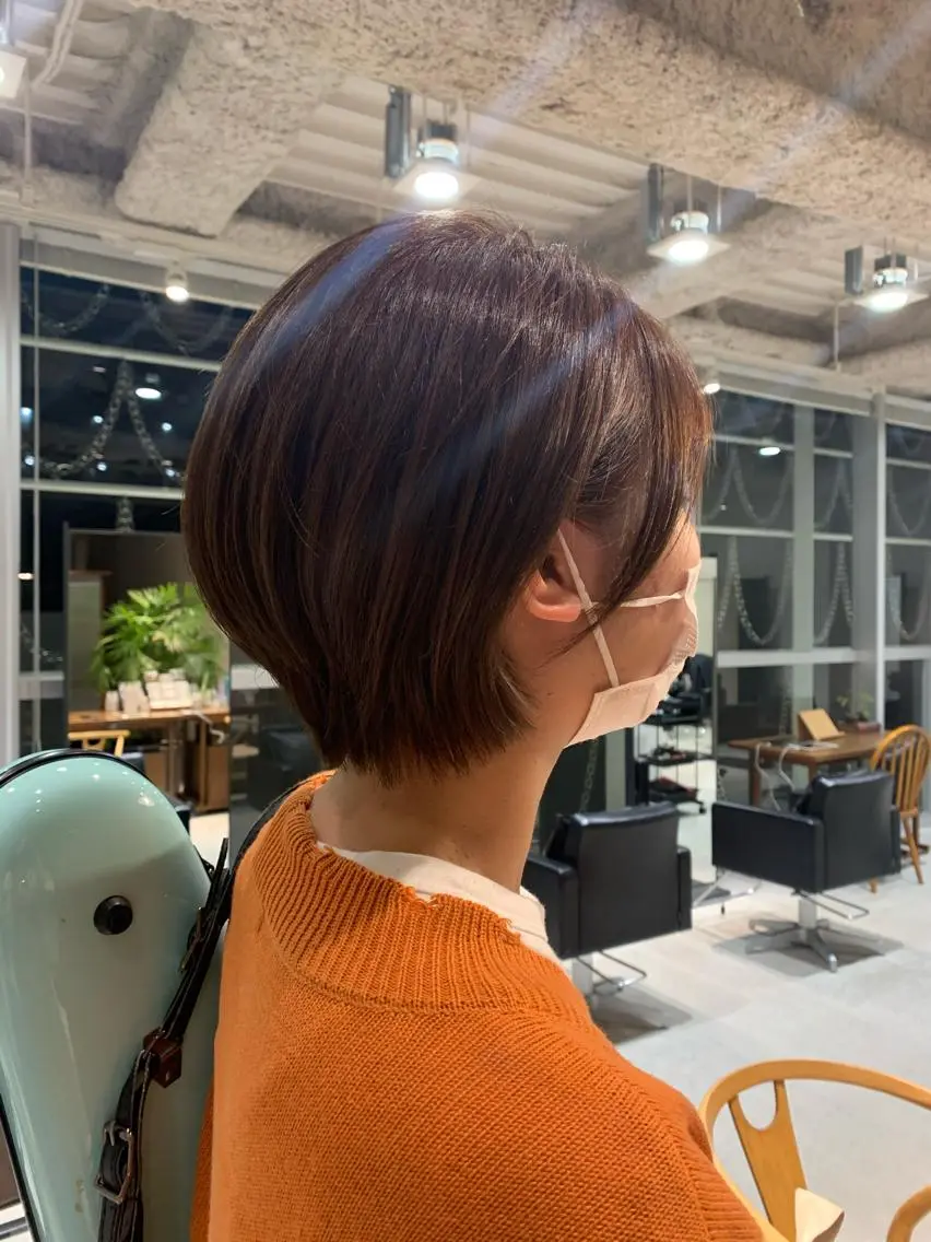 ショート 🤍顔まわりカット/ ボブ/SHIMADAのヘアスタイル