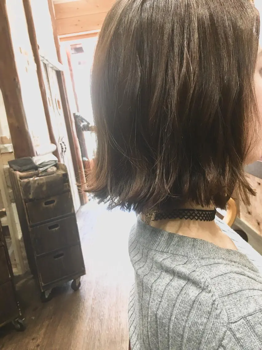 ショート 切りっぱなしボブ ボブ ✨U-topia渡邉 大樹【公認資格有】✨のヘアスタイル