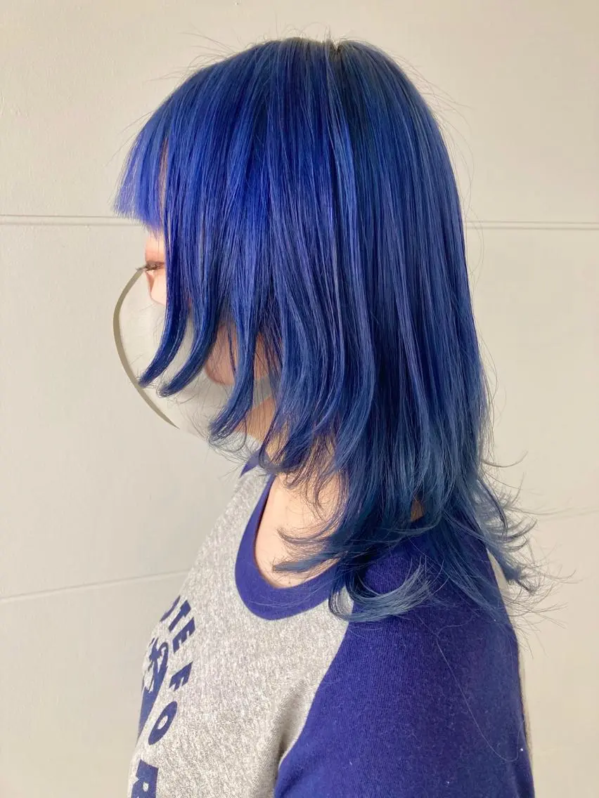 ミディアム タカツド ユウキのヘアスタイル