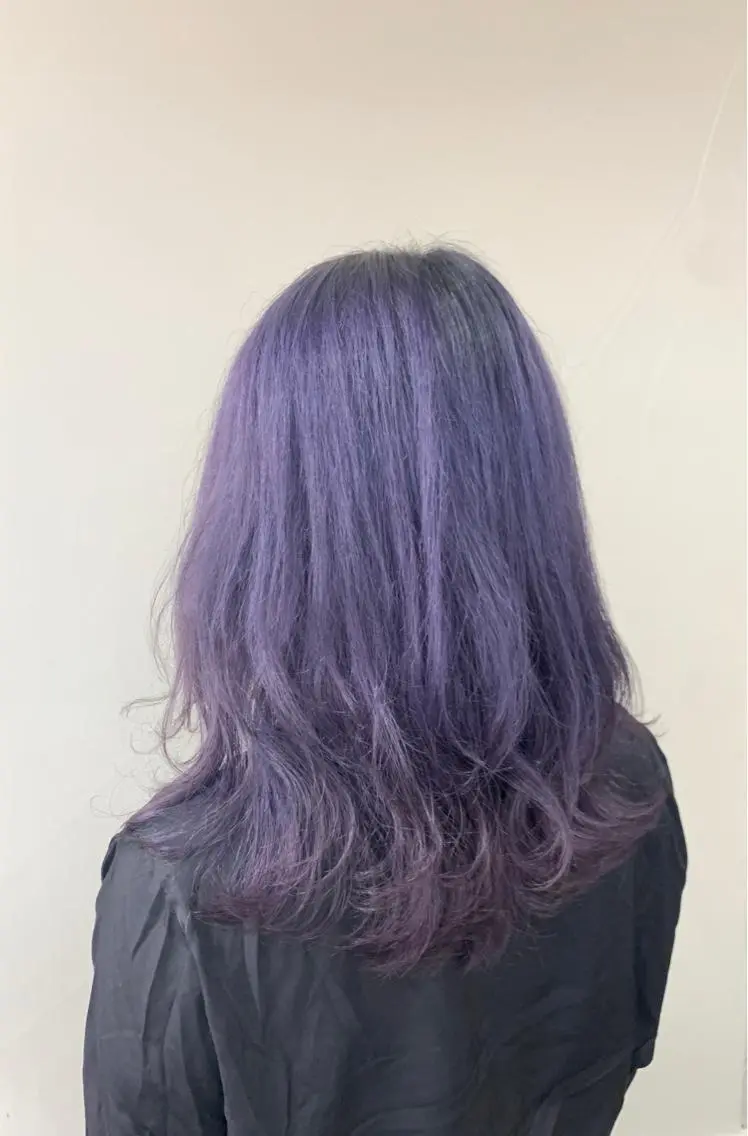 ショート カラー ベージュカラー ラベンダーカラー 浦野 剛志のヘアスタイル