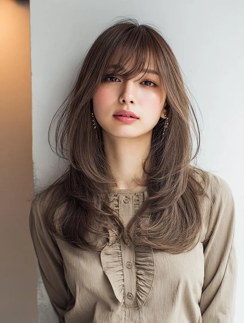 セミロング 艶髪診断で絶対綺麗✨ お悩み解決✨京谷宥✨のヘアスタイル