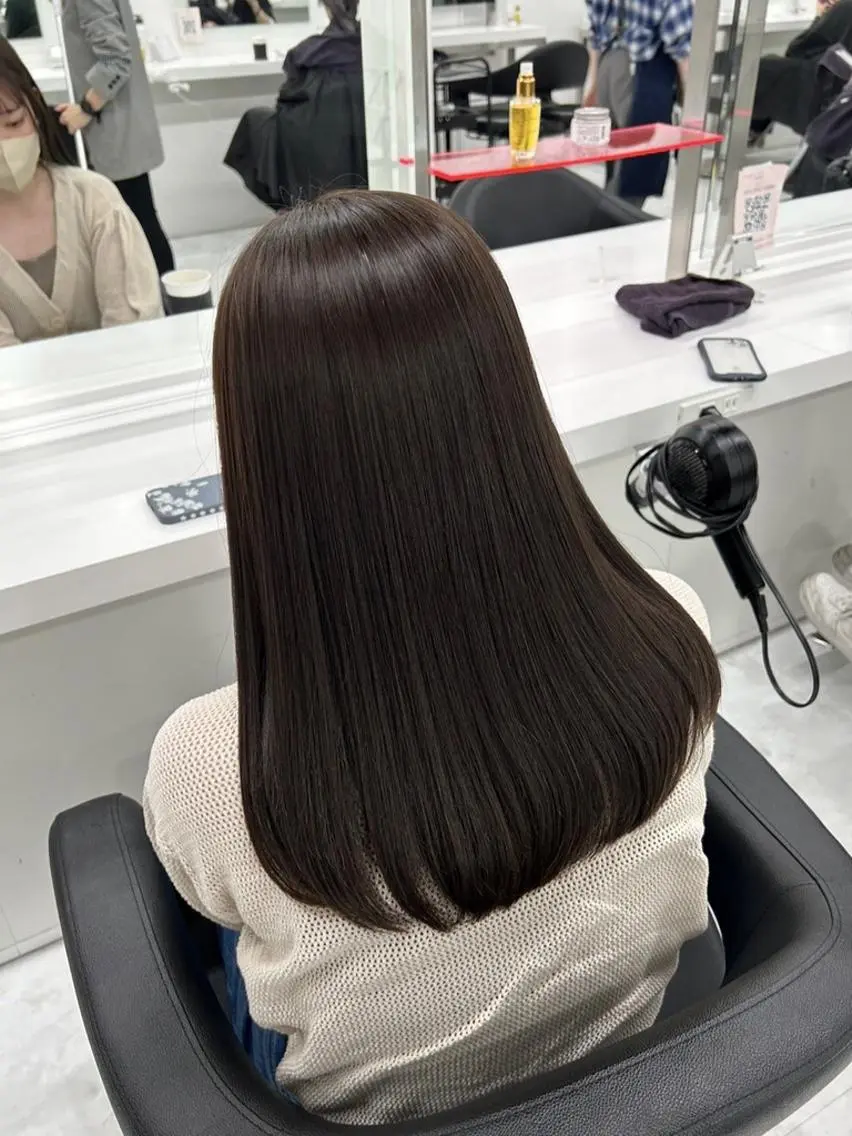カラー 銀座/艶髪/ レイヤー/大葵のヘアスタイル