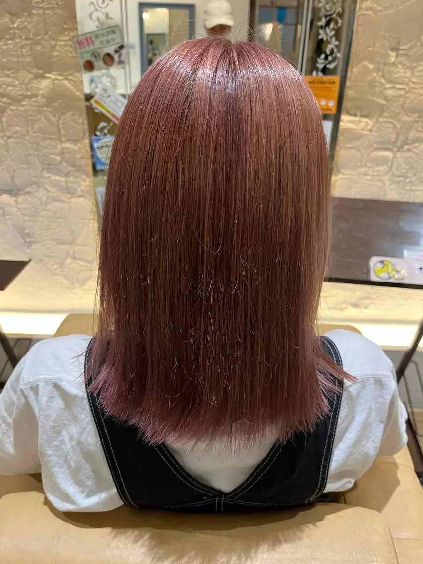 ミディアム カラー ヘアアレンジ afrodite 〈京橋〉Riyuのヘアスタイル