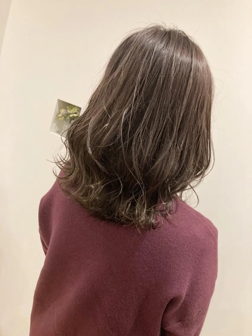 セミロング 大人女性のお悩み解決 髪質改善/マツムラのヘアスタイル