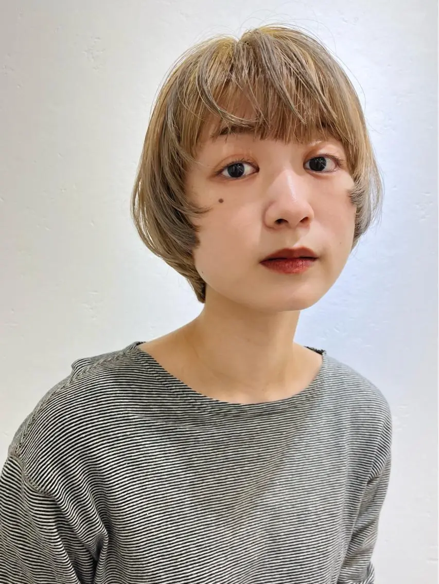 ショート ショートボブ ボブ ショートヘア Viot 銀座 樋口 桃佳のヘアスタイル