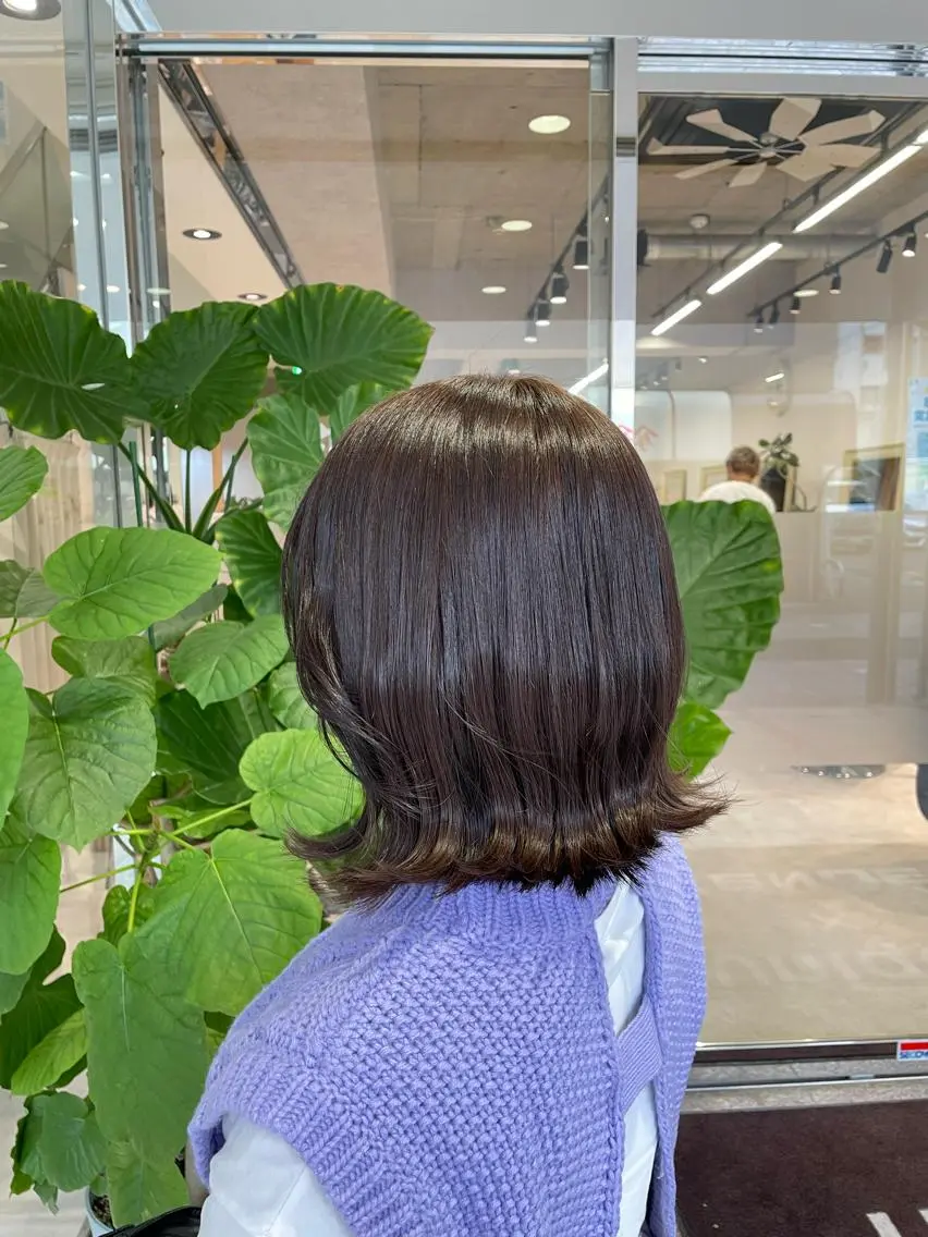 カラー ブラウンカラー ヘアカラー トリートメント ピンクカラー🎀/ ミルクティー🍼花音のヘアスタイル