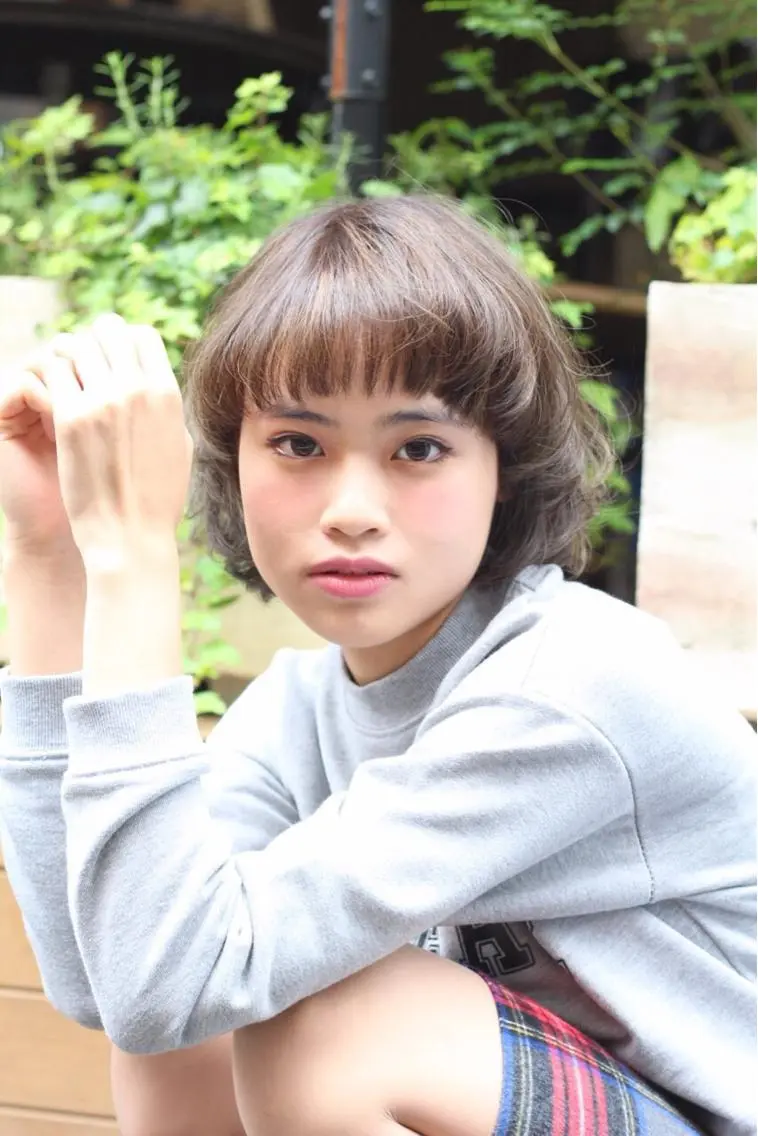 ショート ショートボブ ボブ ショートヘア 【髪質改善】Cyan 中村ちゅんみのヘアスタイル