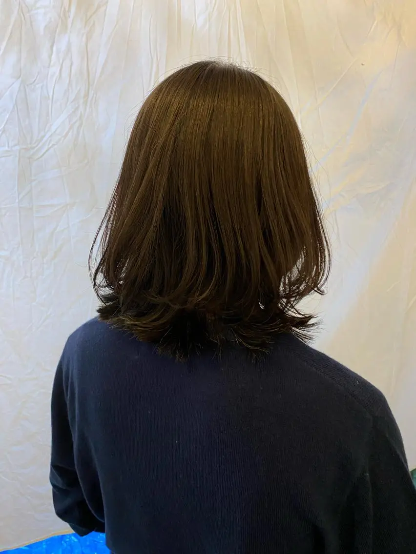 ミディアム 長濱 俊のヘアスタイル