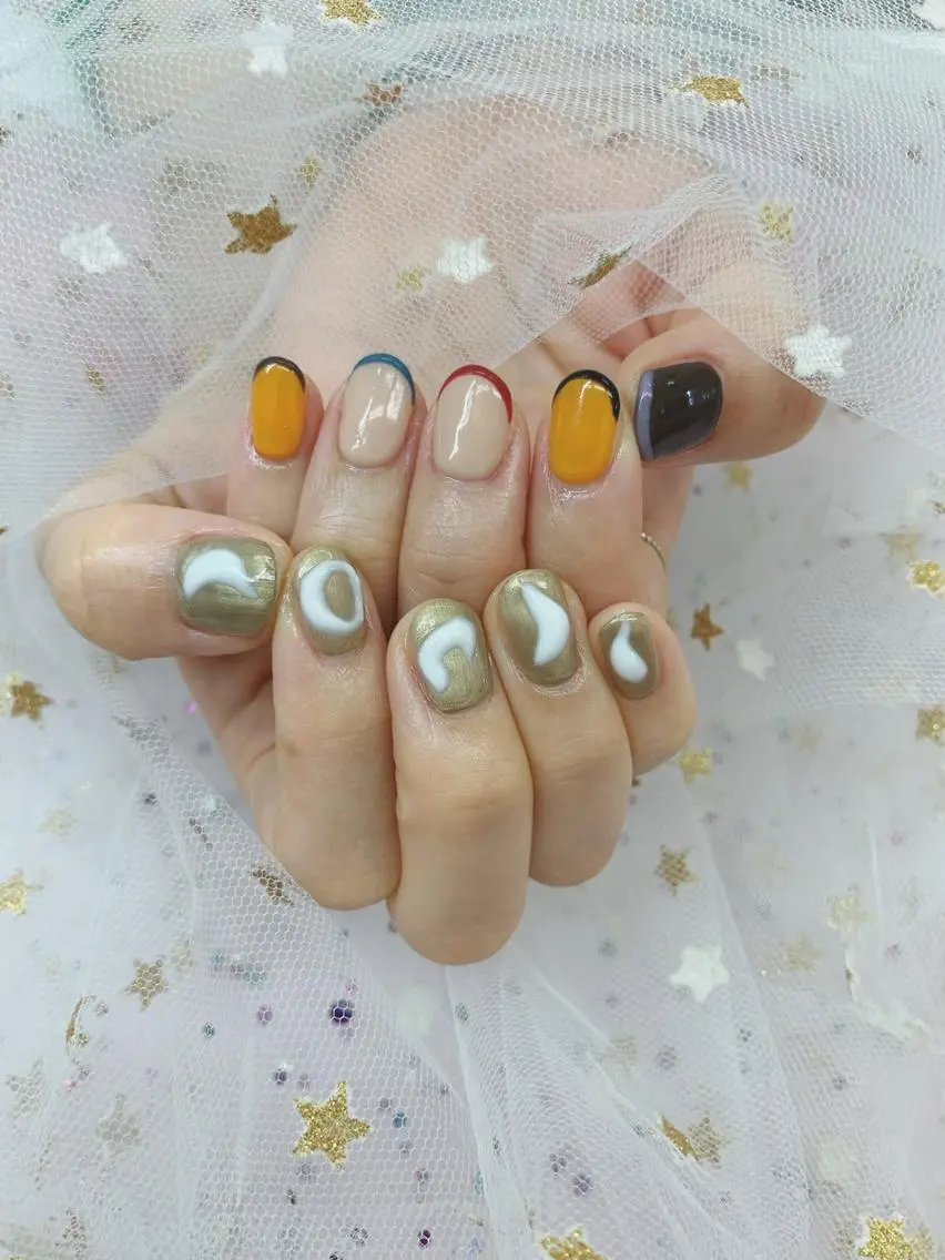 ネイル 💅ネイルサロン ブラン🌈かすみのネイルデザイン