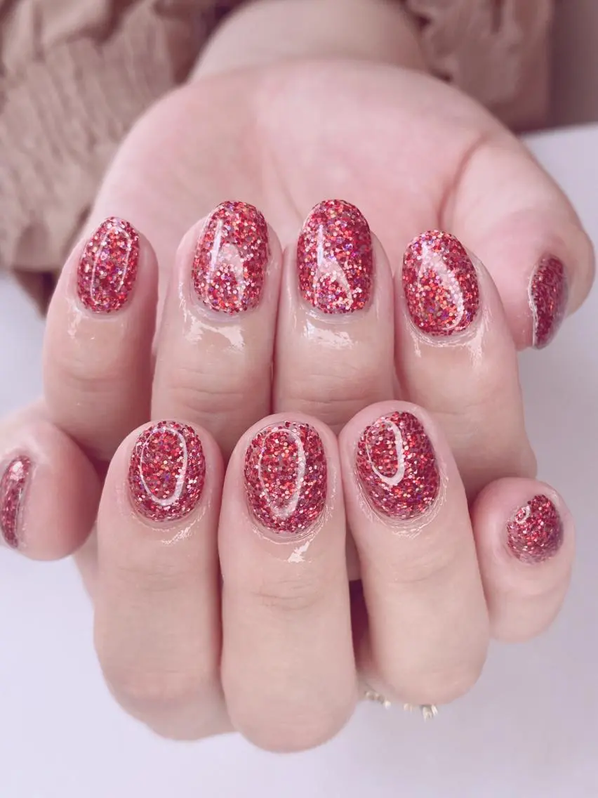 ネイル アートネイル オーロラネイル 桜ネイル クリアネイル ドット Nail Salon ertiのネイルデザイン