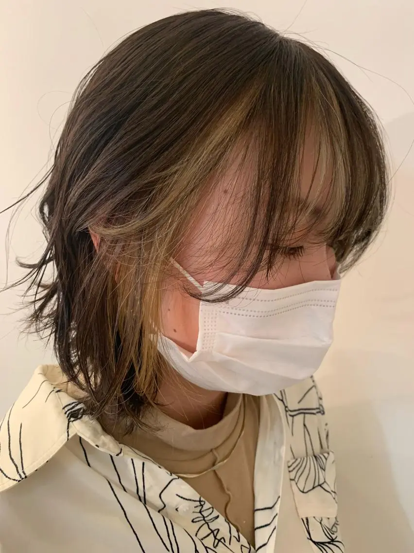 ショート 顔周りカット SATO RISAのヘアスタイル