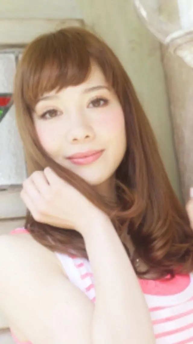 ロング カラー パーマ ヘアアレンジ カット ヘアカラー トリートメント ヘッドスパ Lotus代表 本田のヘアスタイル