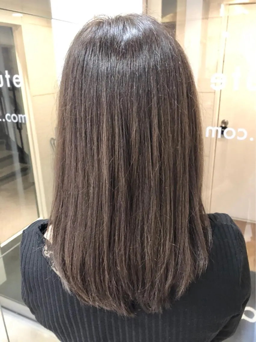 ミディアム 🤍ムラ修正ブリーチ 🤍原宿/YUUのヘアスタイル