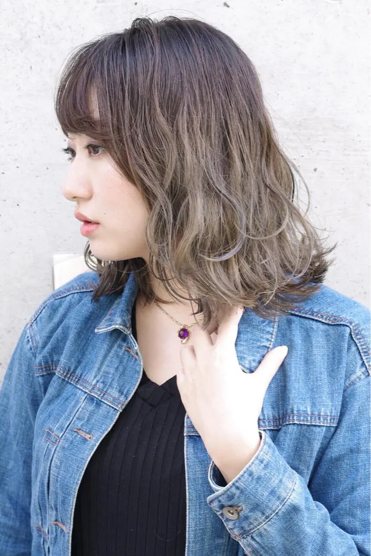 ミディアム 松田 光雄のヘアスタイル
